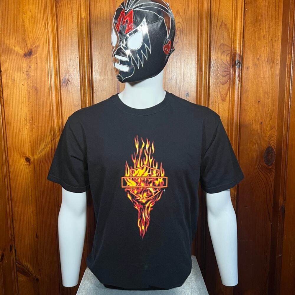 Harley-Davidson L Y2K Graphic Tee Black Regular